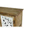 Rangement décoratif 4 portes - Armoire pour vestibule. Buffet de salle à manger avec finition peinte, patiné et élégant avec portes. Fabriqué à la main, beau et fonctionnel