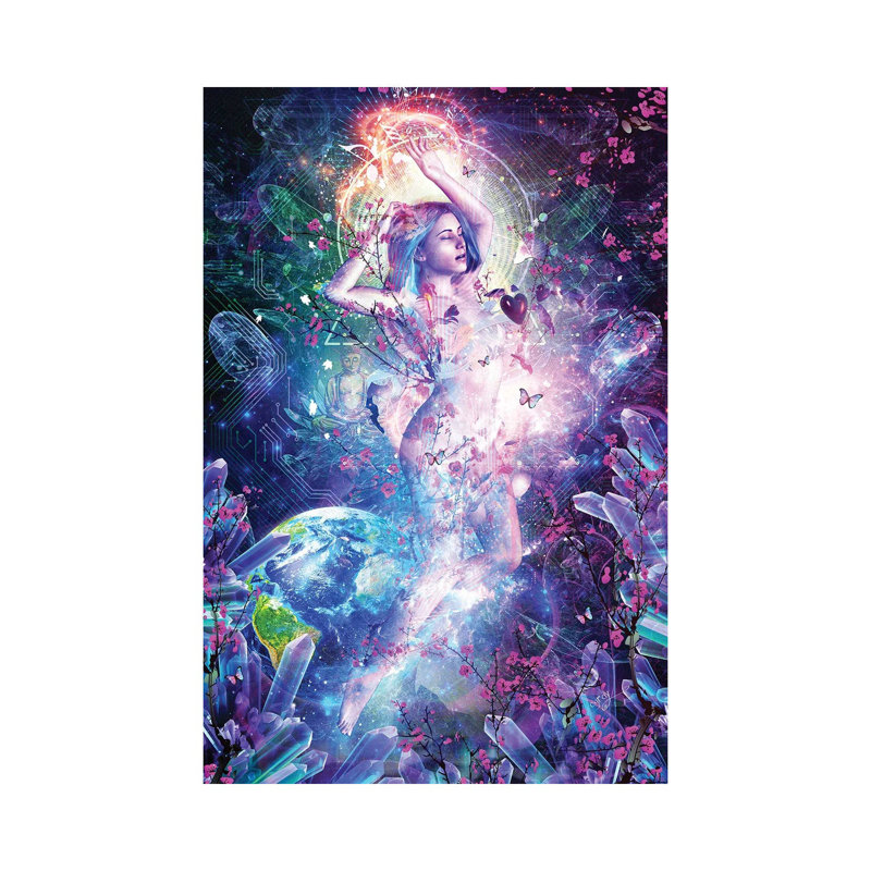 Encounter With The Sublime by Cameron Gray - Wrapped Canvas Print, 20.32 cm H x 30.48 cm W