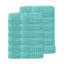 Ensemble de serviettes 12 pièces Willow - 100% coton peigné, qualité supérieure 630 g / m², turquoise, ultra doux et très absorbant (12 serviettes à main)-501306306-501306320