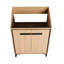 Meuble-lavabo de 24 po sans lavabo supérieur - Armoire élégante au design américain, bois d'ingénierie pour rangement moderne