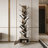 Modern 6-tier Tree-shaped Wood Bookcase With Drawer, Freestanding Open Shelf Storage Unit