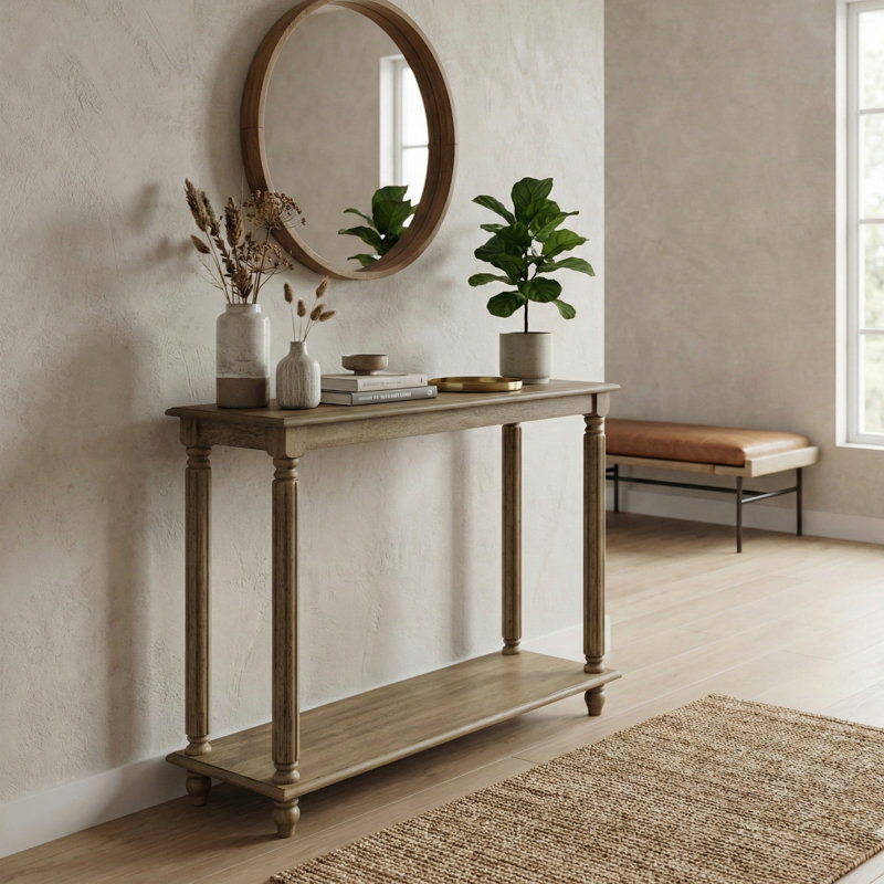 Console Cason Farmhouse, Brun
