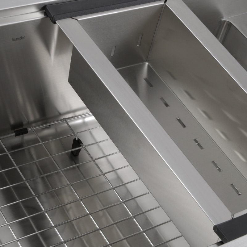 44'' L Stainless Steel Single Basin Kitchen Sink