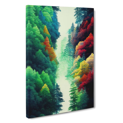 Wondrous Forest - Wrapped Canvas