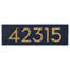 Plaque d’adresse murale sur 1 ligne flottante-41303794-41299728-41299922