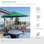 Parasol en porte-à-faux octogonal Cantilever-30868252