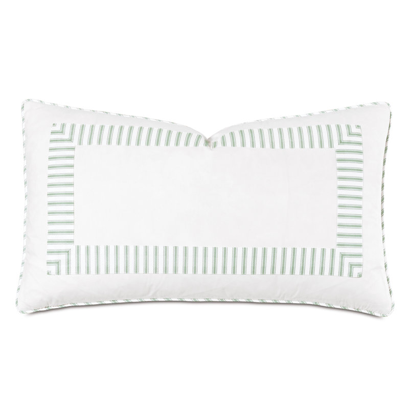 Coussin décoratif Blass Ticking par Alexa Hampton, Rallonge