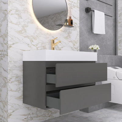 Meuble-lavabo simple Nihat