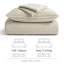 Ensemble de courtepointe 100% coton gaufré Stonewashed-119236246-119236245