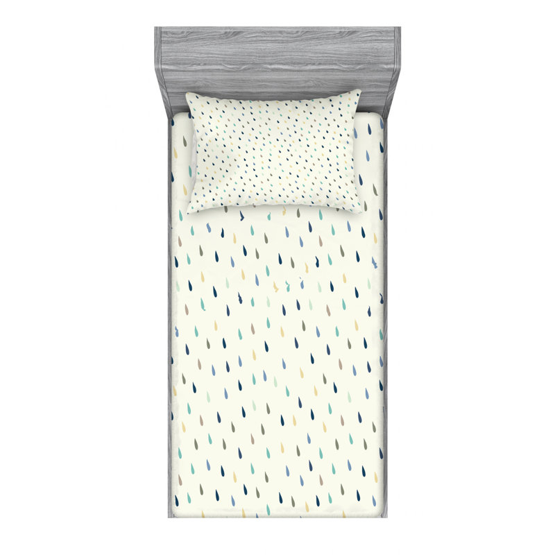 Microfiber Sheet Set, Twin XL Sheet Set with Fitted Sheet