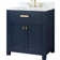 Minnetrista 30'' Single Bathroom Vanity with Marble Top