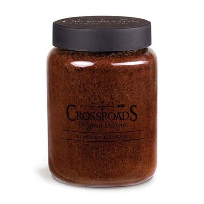 Bougie en pot parfumée à espresso torréfié