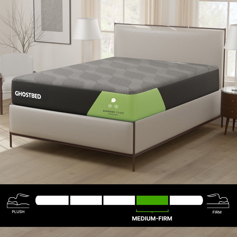 Matelas en mousse GhostBed Supreme Series 12 po, Simple extra long