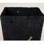 Obsidian Vault Planter ~ A bold interplay of modern form and raw imperfection, this boxy 100% reclaimed wood planter is finished in deep charred black, with dramatic fractures and brass butterfly joinery that turn nature’s flaws into art.