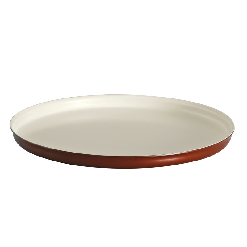 Pierre à pizza antiadhésive de 12,5 po de style céramique Ceramica