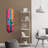 Elegant Decorative Tempered Glass Painting, 7.9 x 31.5 inches | 100% Tempered Glass (Thickness: 0.16 inches) | UV Printed Design, Perfect for Home Décor & Wall Art, Durable and Stylish Addition to Any Room
