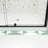 50-54" W X 71" H Shower Door, Matte Black, 1/4" Tempered Glass, Pivot Swing, Stainless Steel Hardware, Easy Install, Wall Adjustable, Leakage Design Swing Door 71", Black Finish, Handle, Design, Left-118139186