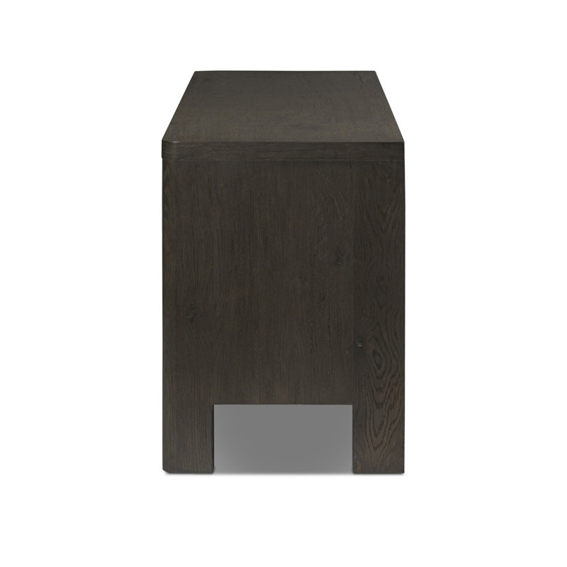 Noeline Media Console TV Stand, Black