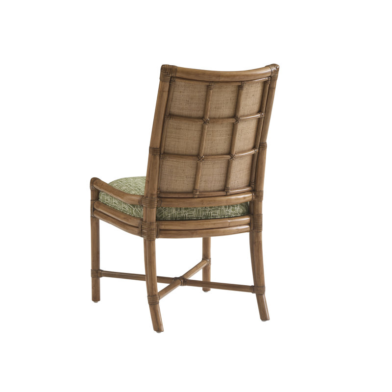 Key Biscayne Upholstered Dining Chair, Green