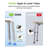 Space-Saving Triangular Shower Chair For Inside Shower With EVA Pad, 400 Lbs Adjustable Shower Stool For Elderly And Disabled, Non-Slip Bathtub Chair With Stable-Bracing, Tool-Free