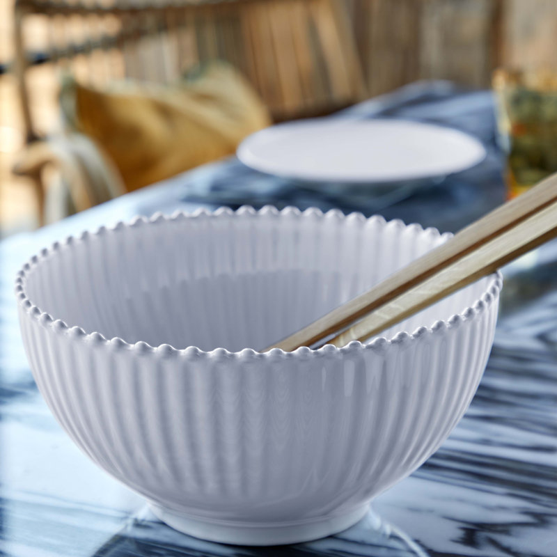 Pearl Stoneware Serving Bowl