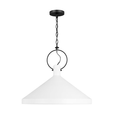Luminaire suspendu conique à 1 lumière Adlina