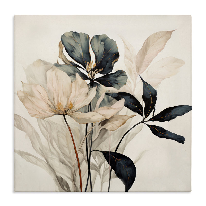 «Lovely Mute Blooms» par Lazar Studio, H 36 po x l 36 po