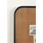 Rounded Rectangle Rattan Pinboard-123433470