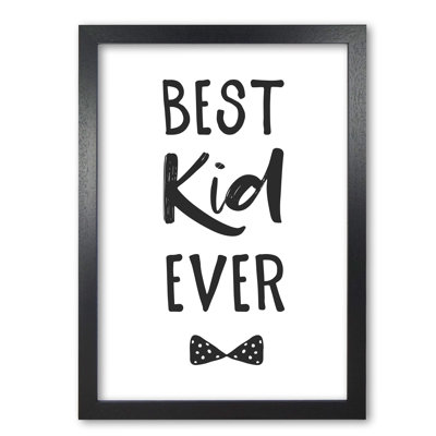 Best Kid Ever - Rectangle Print