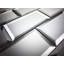 Frosted Elegance Matte 3" x 6" Beveled Glass Subway Tile