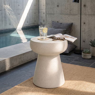 Outdoor Side Table , 14.56 " W 14.56 " D