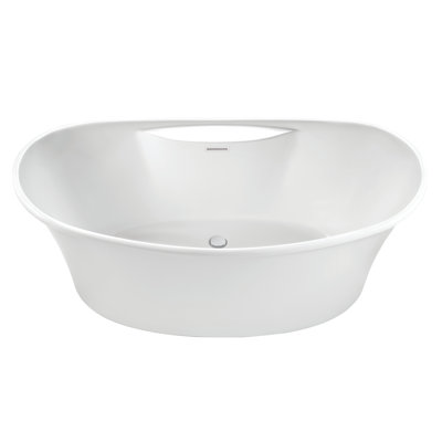 66.5'' x 36'' Freestanding Soaking Acrylic Bathtub