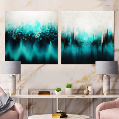 Corelle - Other Abstract Canvas Wall Art Set Of 2