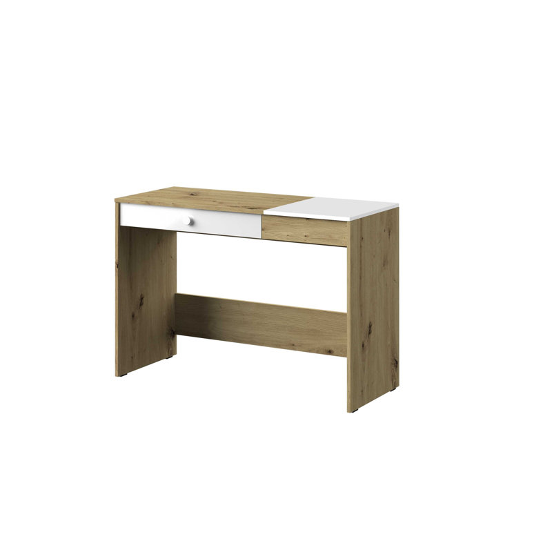 Nantes Writing Desk, White high gloss