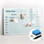 Magnetic Glass Dry Erase Board-1452930209