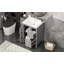 Meuble-lavabo 24 po avec lavabo, meuble-lavabo avec deux tiroirs et porte, tablette réglable, bois massif et panneau de fibres à densité moyenne-854687860