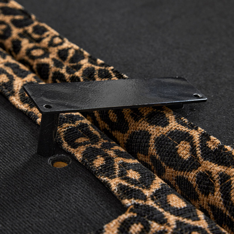 Canapé Comfy Chenille Leopard, Brun