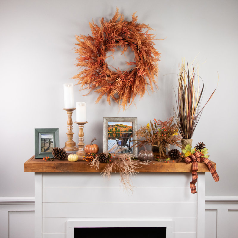 Faux Grass 24'' Wreath