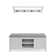 Lund 36" Wide Wall Mount Hall Tree Set With 4 Coat Hooks And A Bench With Storage