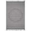 Tapis intérieur / extérieur 5X7 gris / blanc / médaillon-1635875613-1635875614