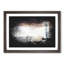 Lighthouse & Seascape Evening Glow Paint Splash - Picture Frame Graphic Art-56865470-56865472