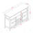 Braegger 52.08'' Sideboard