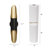 Modern Black Gold Cylinder Wall Sconce