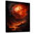 Black Floater Framed