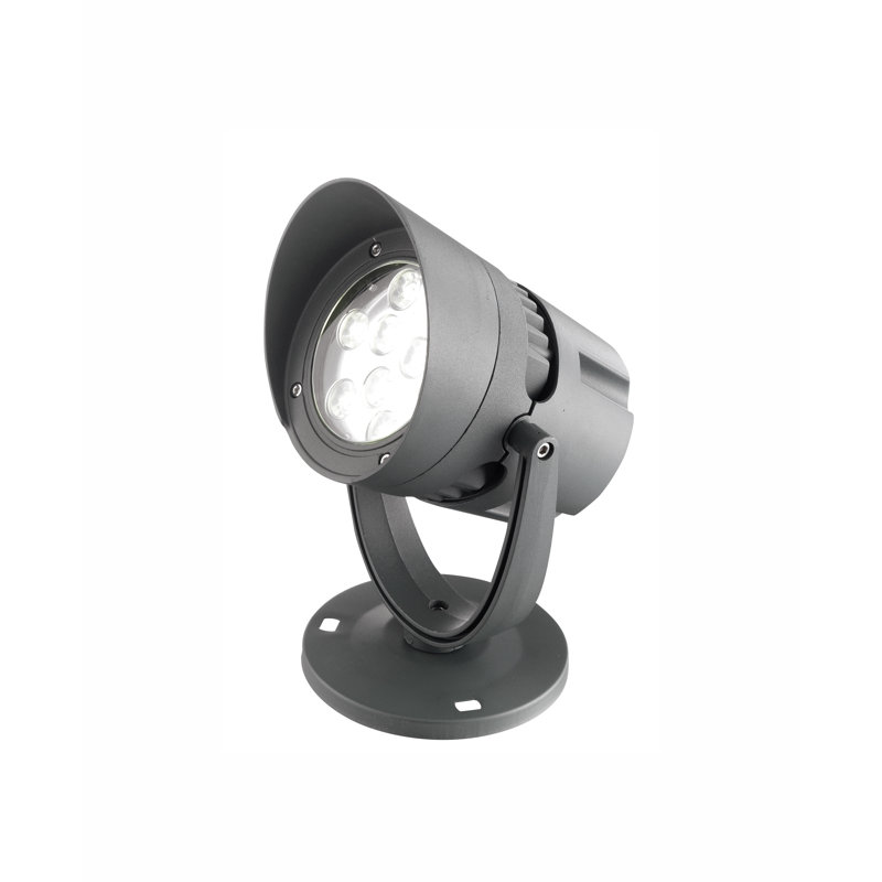 Inside Dark Grey Integrated LED Aluminium Spotlight