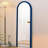Modern Minimalist Arch-Shaped Floor-To-Ceiling Mirror