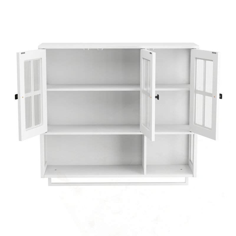 Armoire murale moderne, 34.65, Blanc