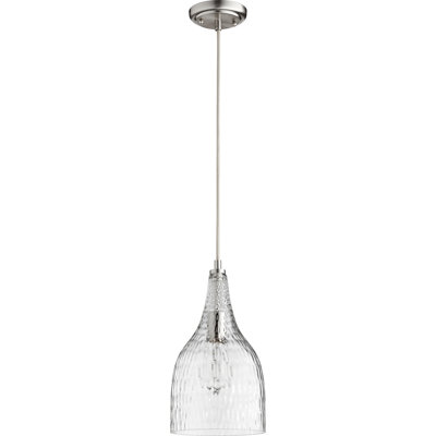 Luminaire suspendu cloche 1 lumières glass Freddie