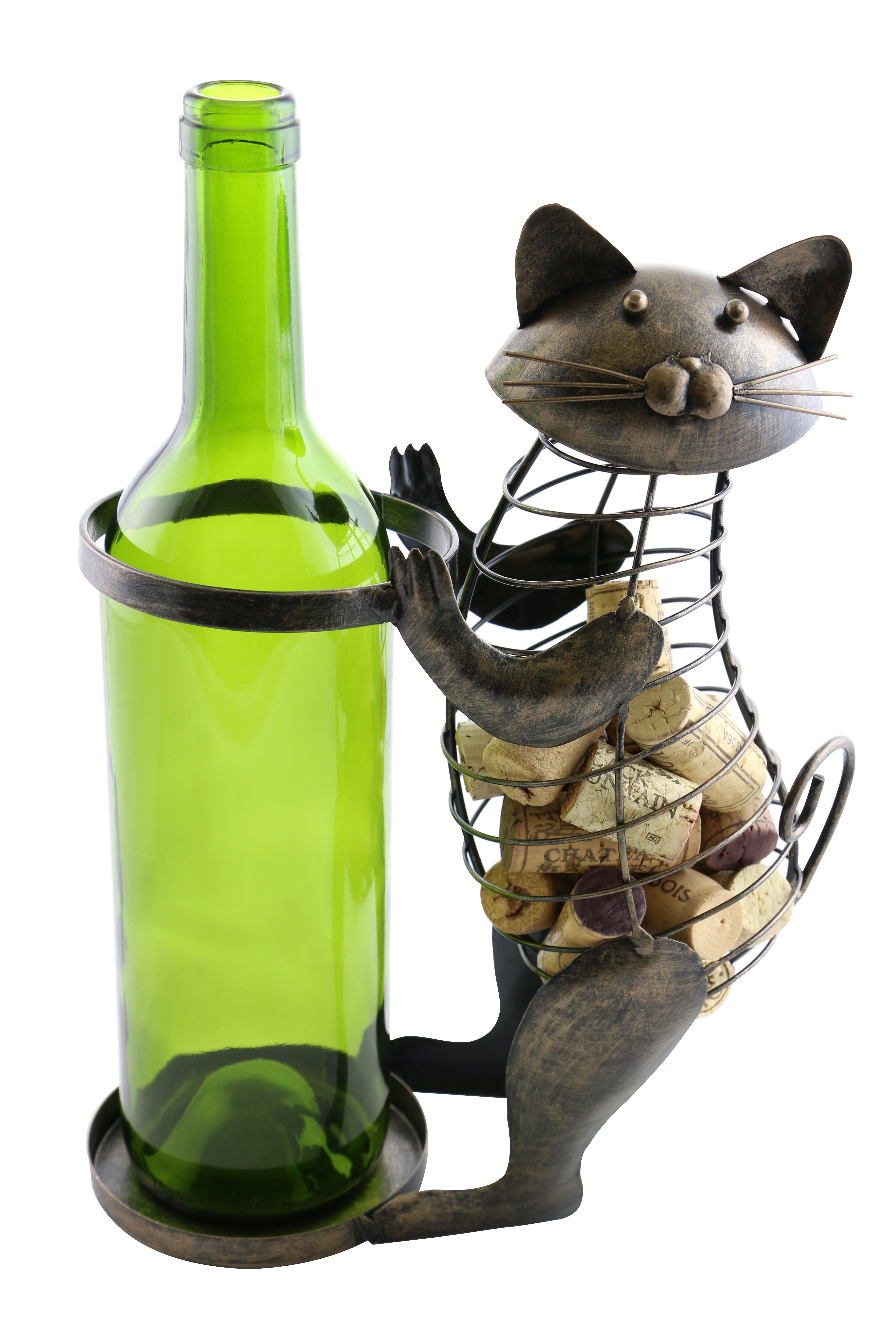 Cat wine rack hot sale