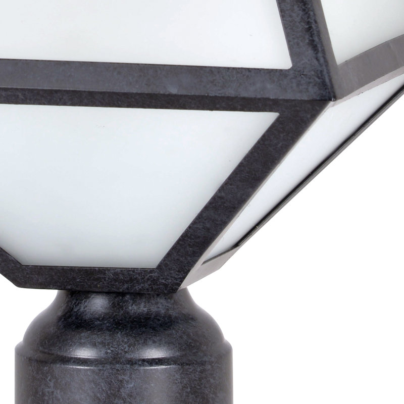 Tête de lanterne câblée 1 lumière Maribel, H 15,5 po x l 8 po x P 8 po